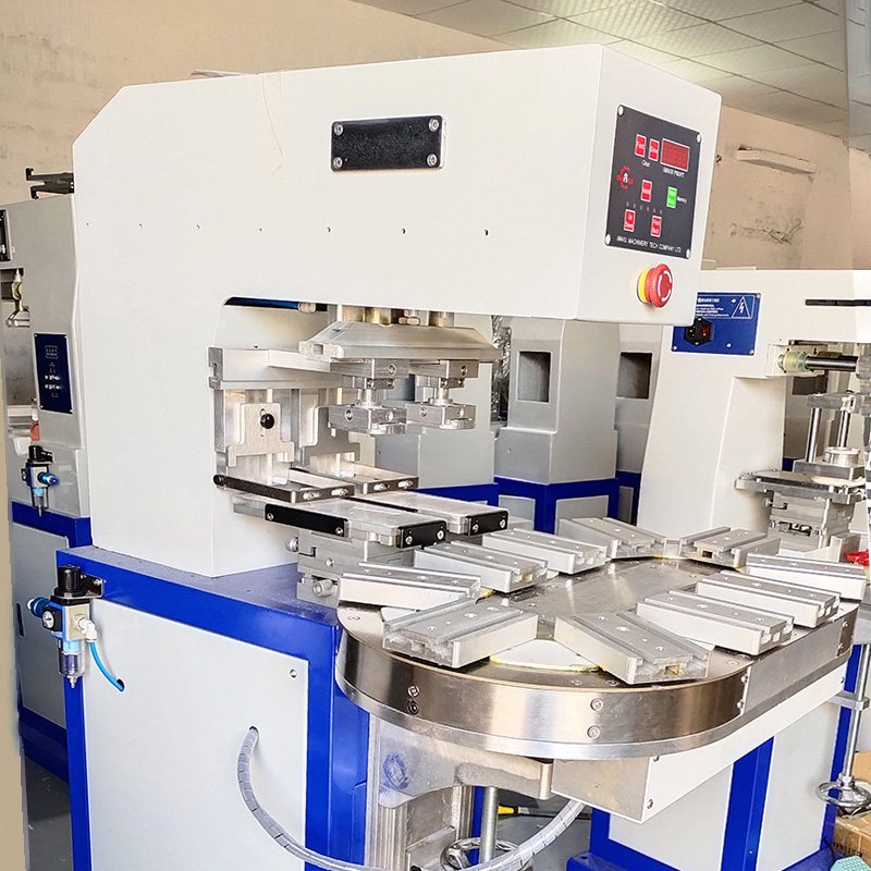 Six-color Multi-color Turntable Pad Printing Machine